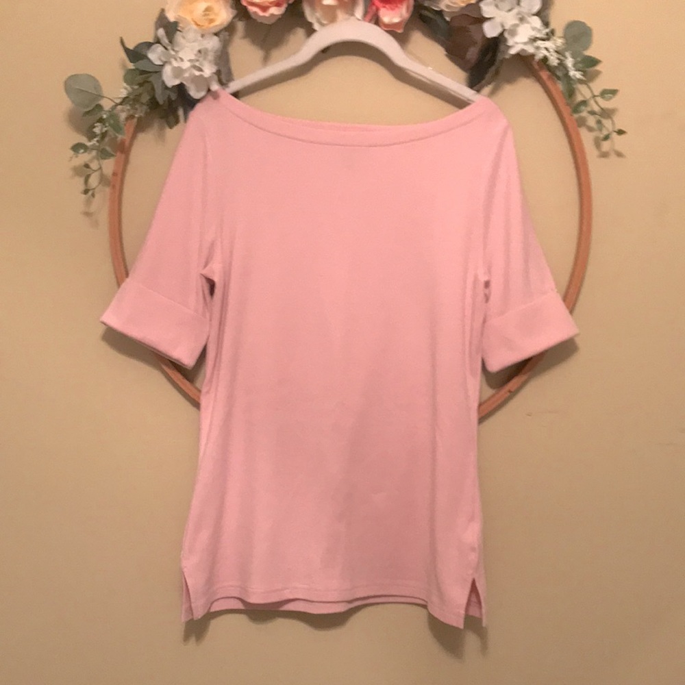 Chaps pink top